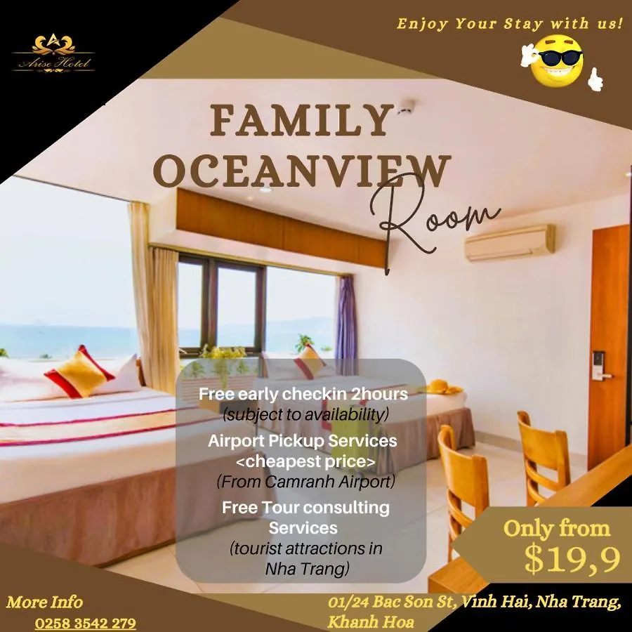 ***  Arise Seaside Hotel Nha Trang Vietnam